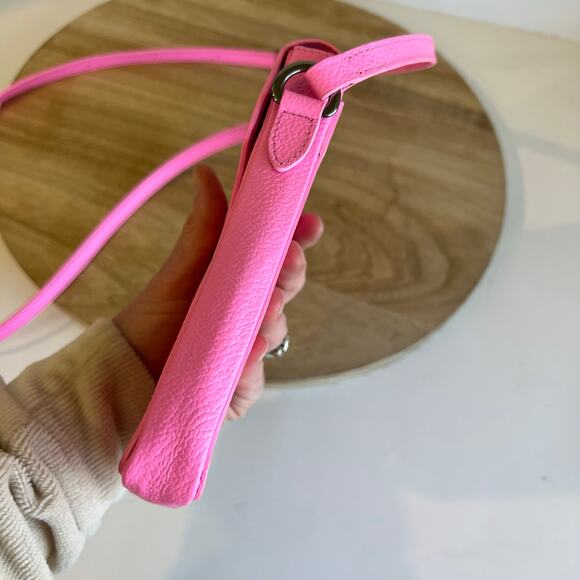 Min & Mon Anastasio Pink Phone Case Embroidered Eye Crossbody Bag - Picture 9 of 16